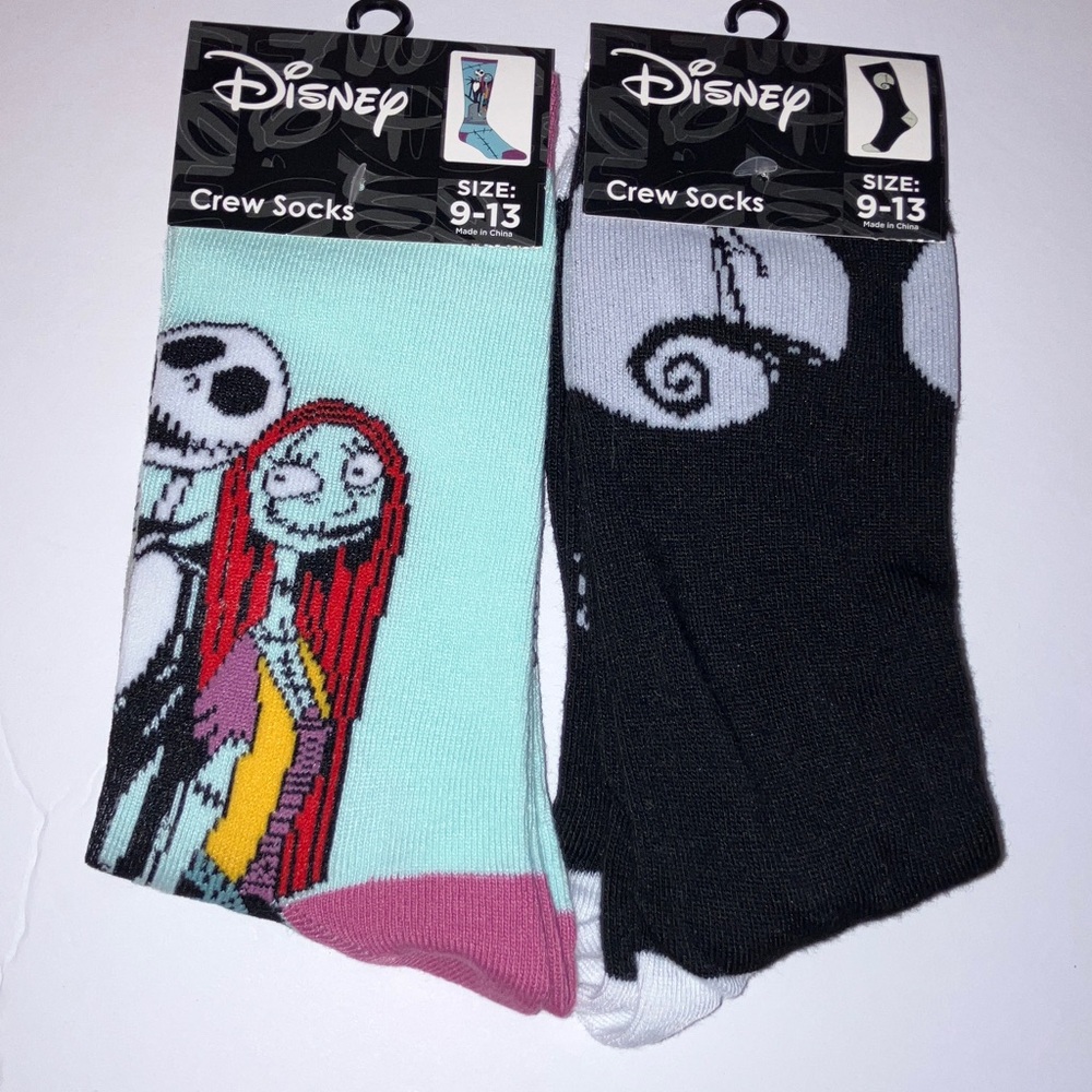 Disney Nightmare‎ Before Christmas Crew Socks Set - Unisex Adult